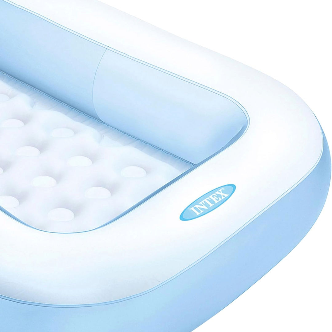 Intex Inflatable Rectangular Pool, Size 166x100x28cm