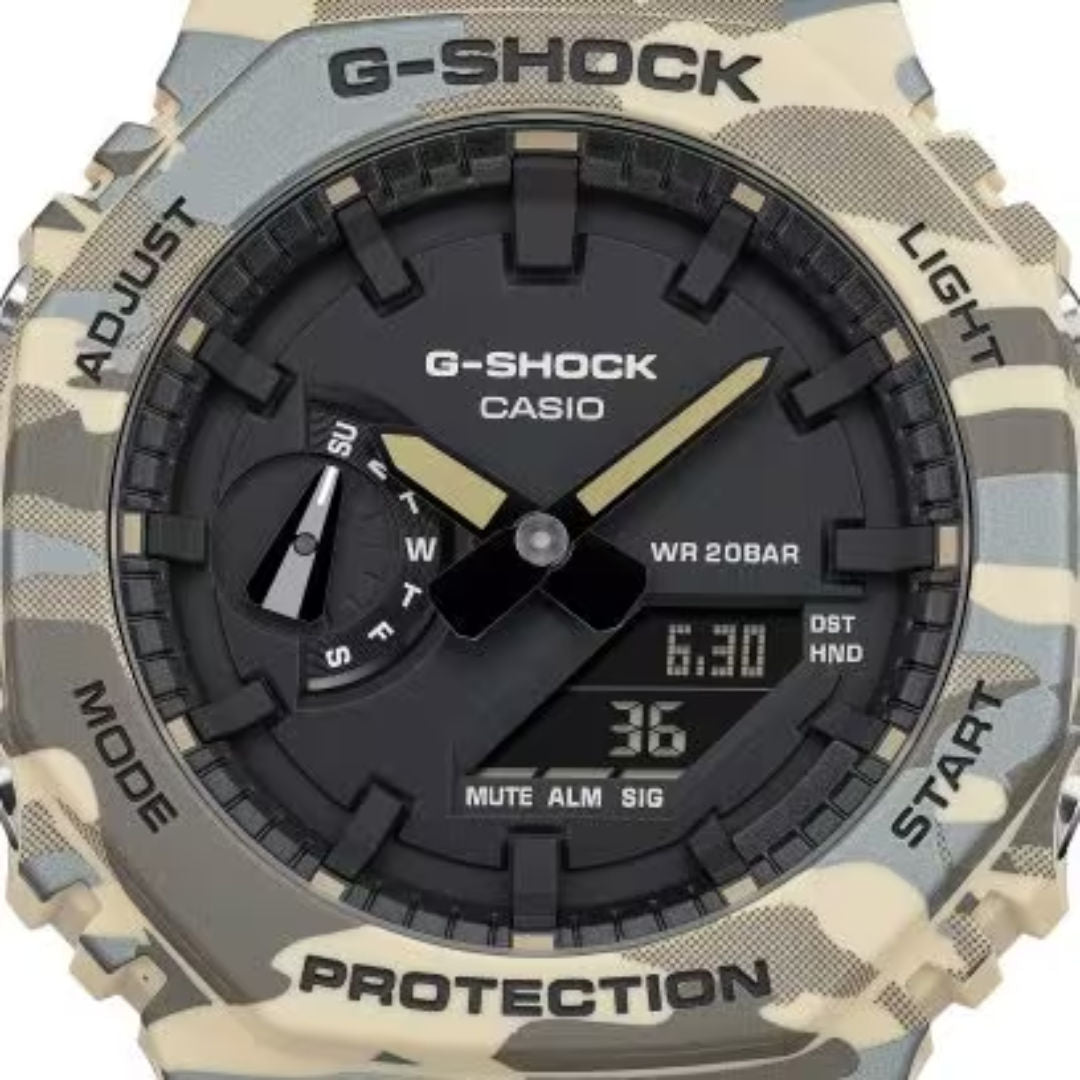 Casio G-Shock Analog-Digital 2100 Series Watch, GA-2100CM