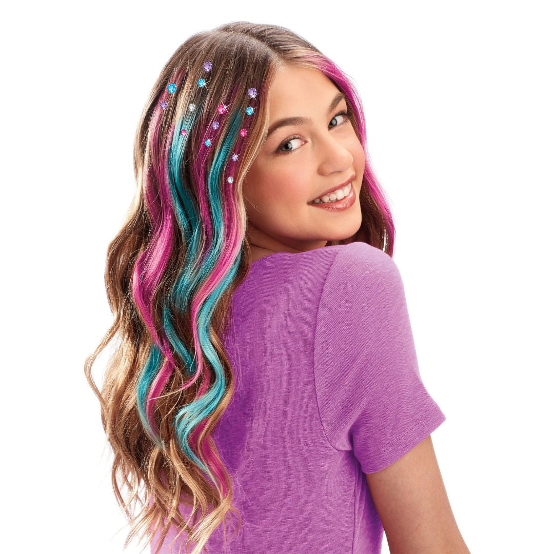 Cra-Z-Art Shimmer ’n Sparkle Creative Color Effects Hair Art Kit, 8+ Years