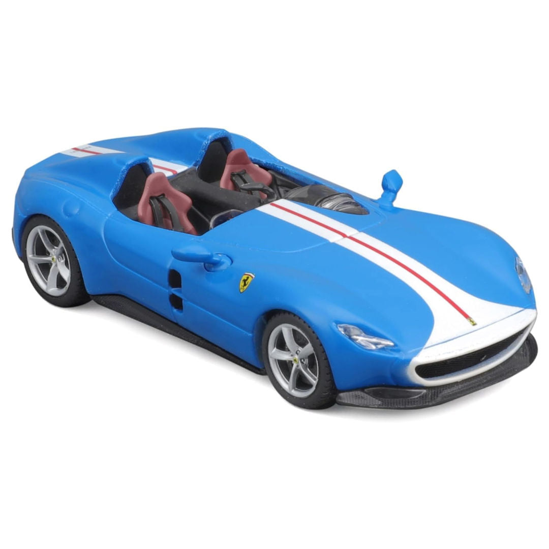 Bburago Signature Ferrari Monza SP2 Die-cast Car Blue 1:43, 14+ years
