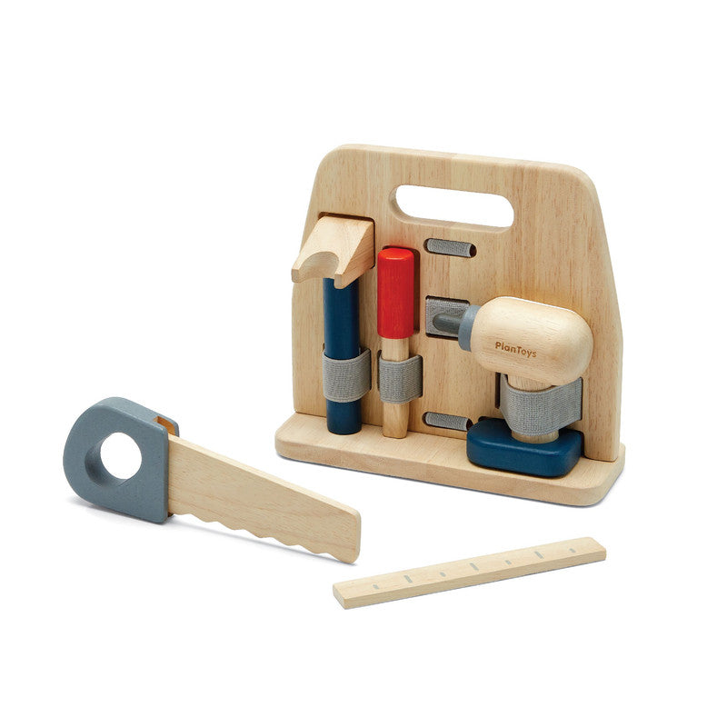 PlanToys Handy Carpenter Set — Wooden Tool Set