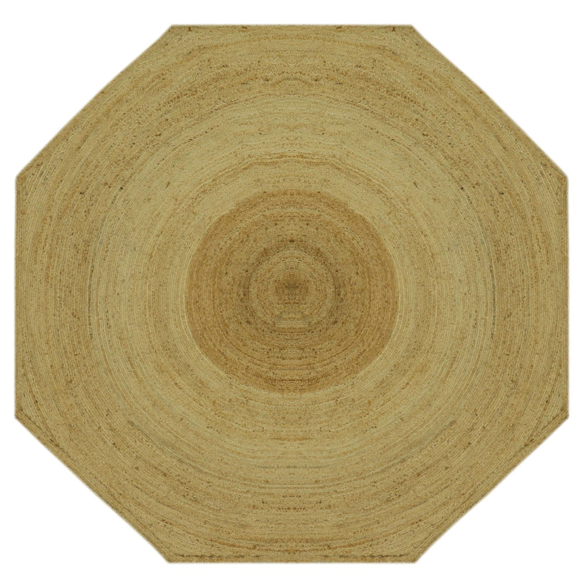 AIESY® Collection Circle Area Jute Rug Ideal Rug for Traffic Area