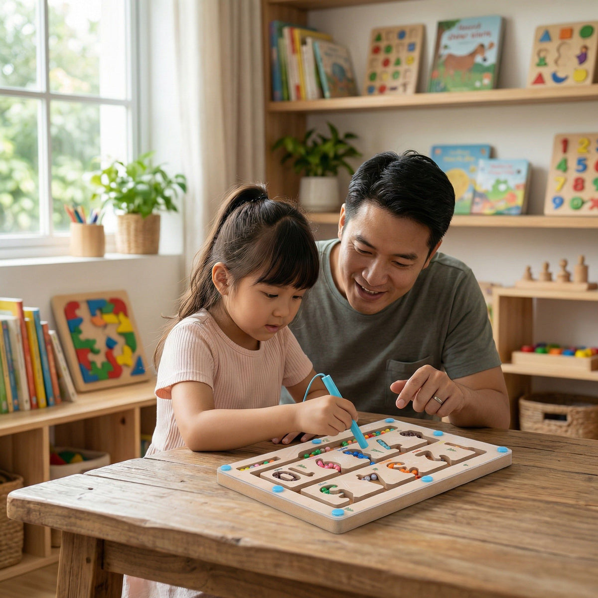 NUMBER MAZE PUZZLE