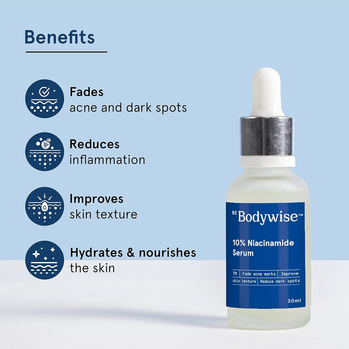 Be Bodywise 10% Niacinamide with 1% Zinc PCA 30ml
