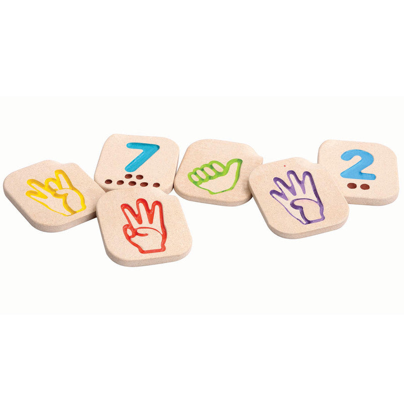 PlanToys Hand Sign Numbers 1 to 10