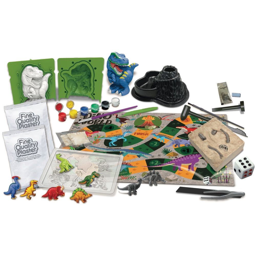 4M STEAM Powered Kids Dinosaur World Kit, 5+ Years