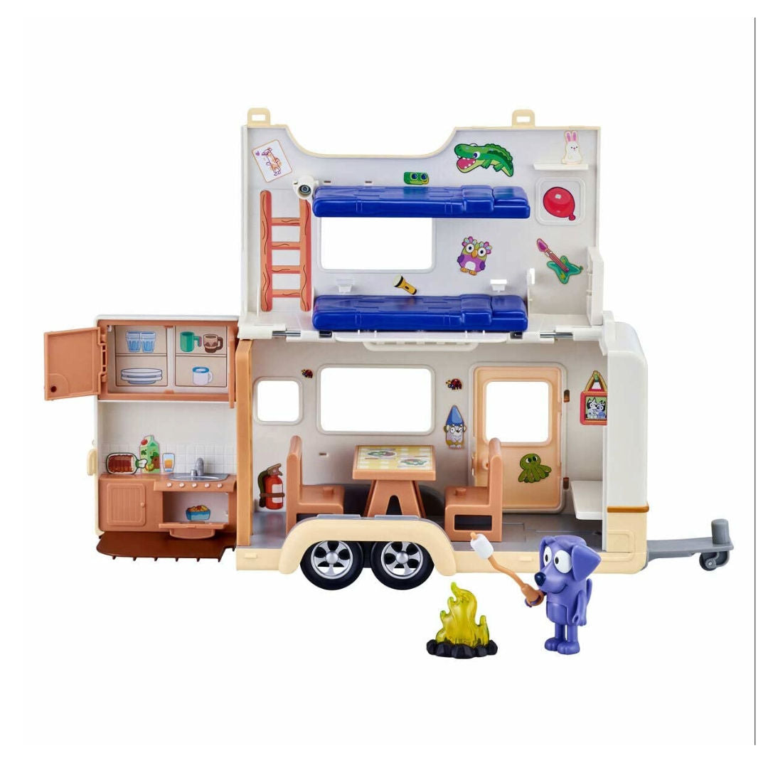 Bluey's Caravan Adventures Playset, 3+ years