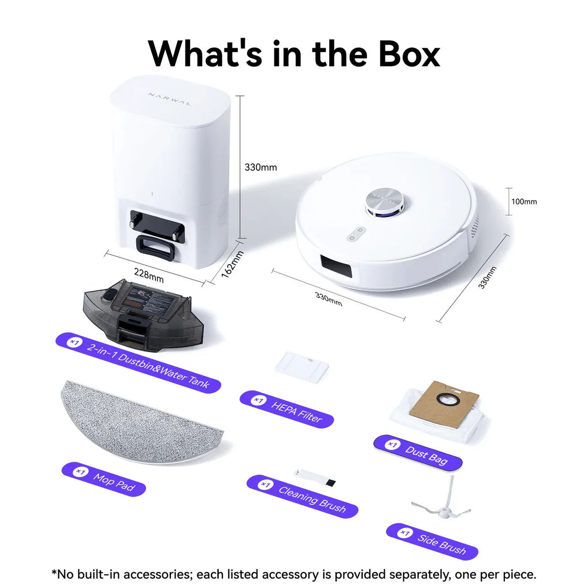 Narwal Freo S   Robot Vacuum & Mop