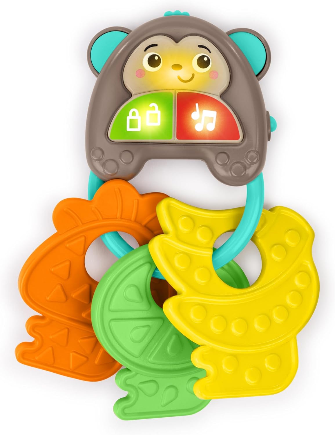 Bright Starts Musical Monkeys Multisensory Toy, (6.35 x 15 cm)