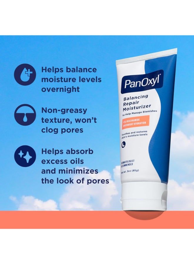 PanOxyl Balancing Repair Moisturizer with 4% Niacinamide