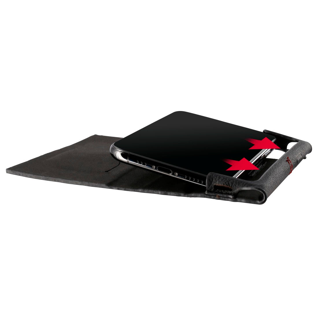 HAMA 187412 "Red Sensation No. 6" for Apple iPhone 11 Pro Max, black/red