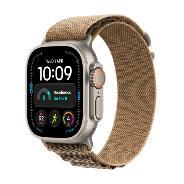 Apple Watch Ultra 4 G+C 49mm Titanium Case with Alpine Loop - L