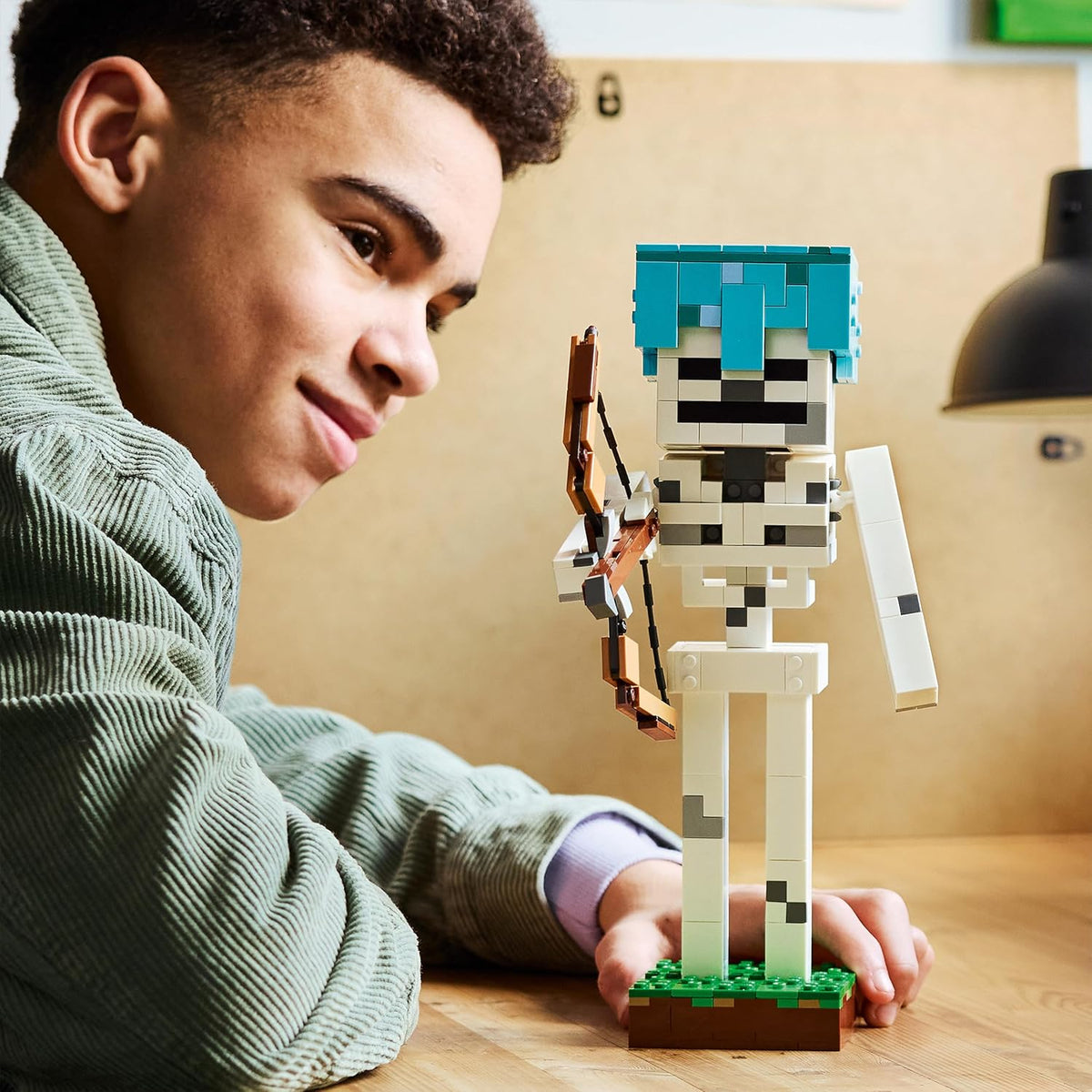 LEGO Minecraft Skeleton Building Set, 502 Pieces, Age 10+ Years