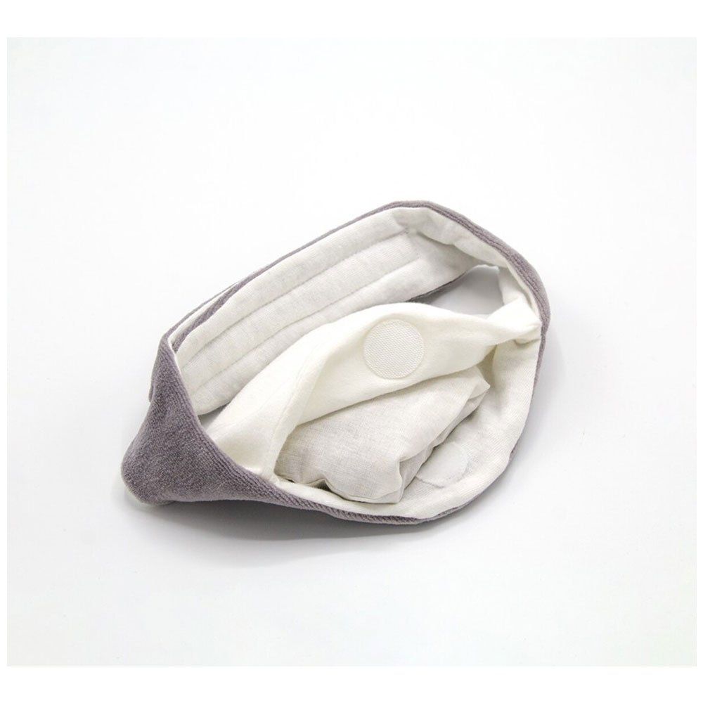 BabyJem Cherry Comfort Hug Natural Soothing Heat Belt for Baby’s Colic and Tummy Pain – Grey