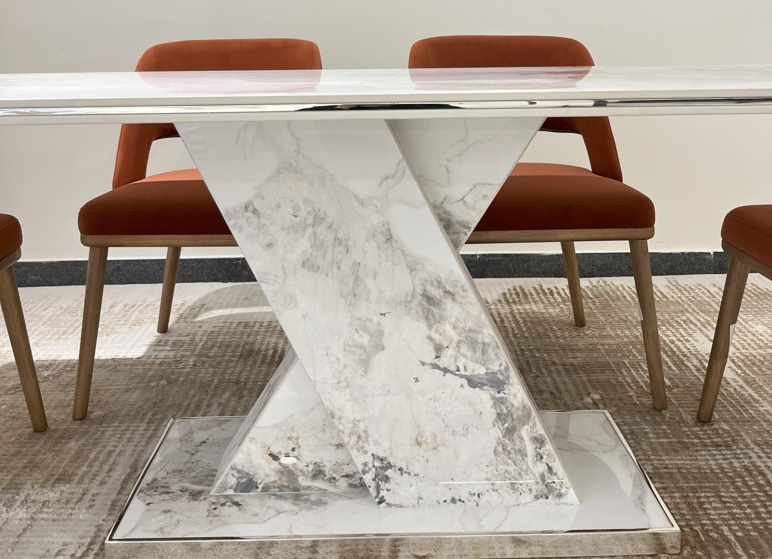 Pedestal Dining Room Set #DC-9112