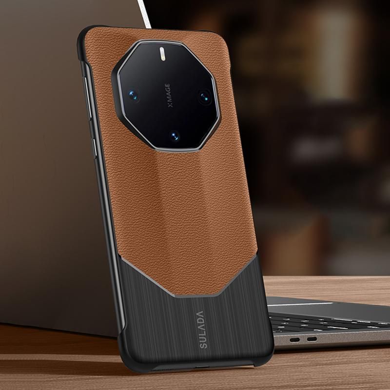Leather Hybrid PC Case For Huawei Mate 60 RS Ultimate