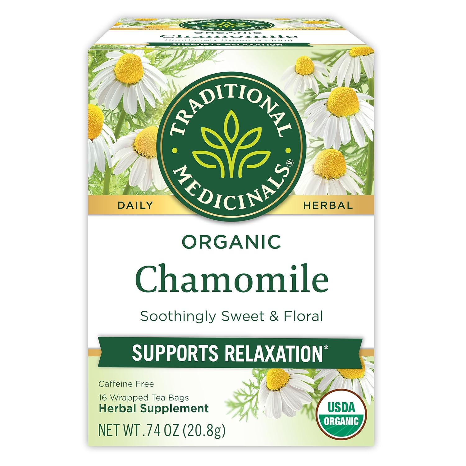 Traditional Medicinals Green Tea Bags - 16 Bags