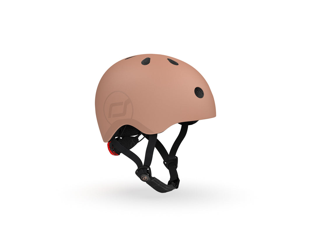 Scoot & Ride Kid Helmet S M Mocha