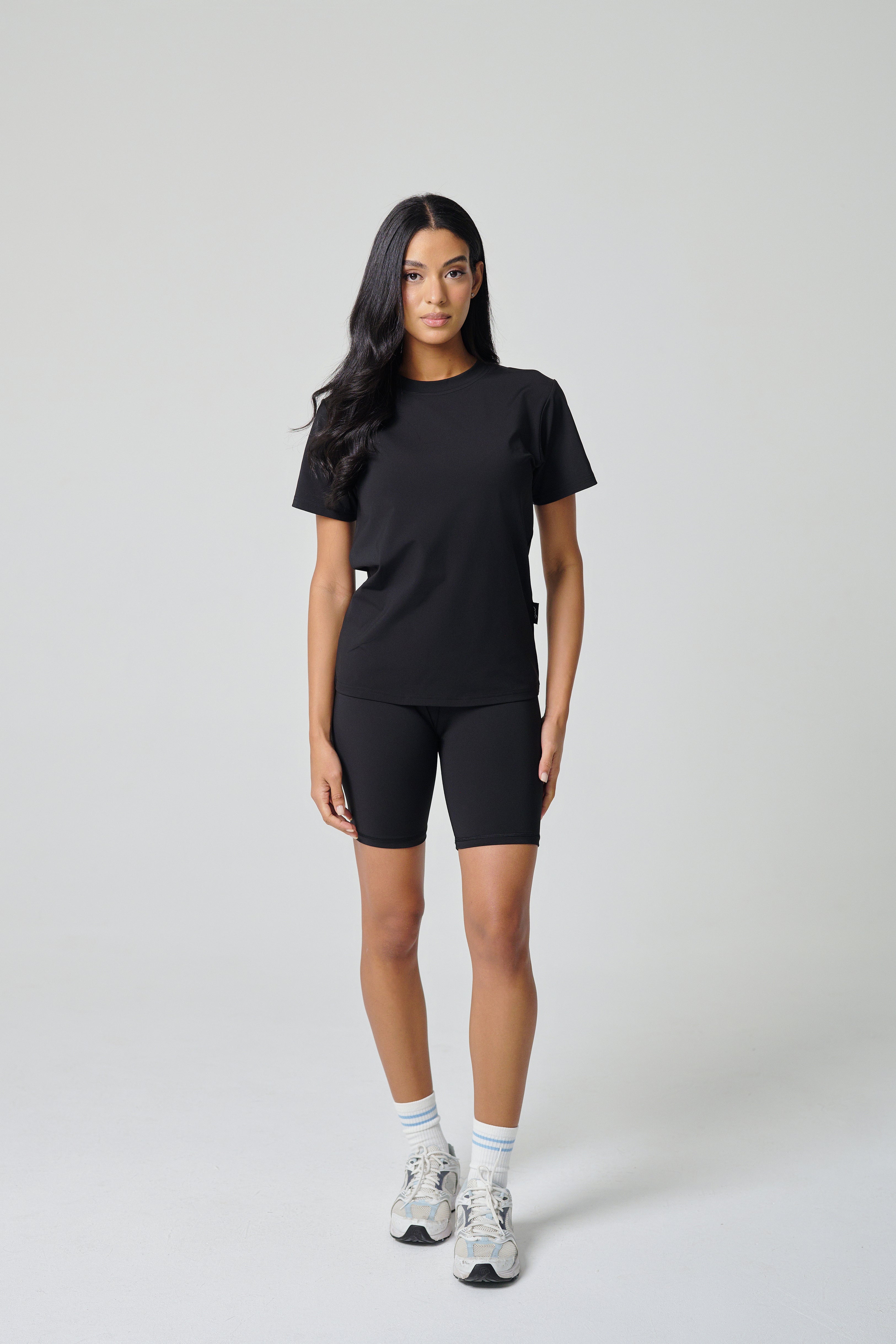 Regular Fit Women T-Shirt - Black