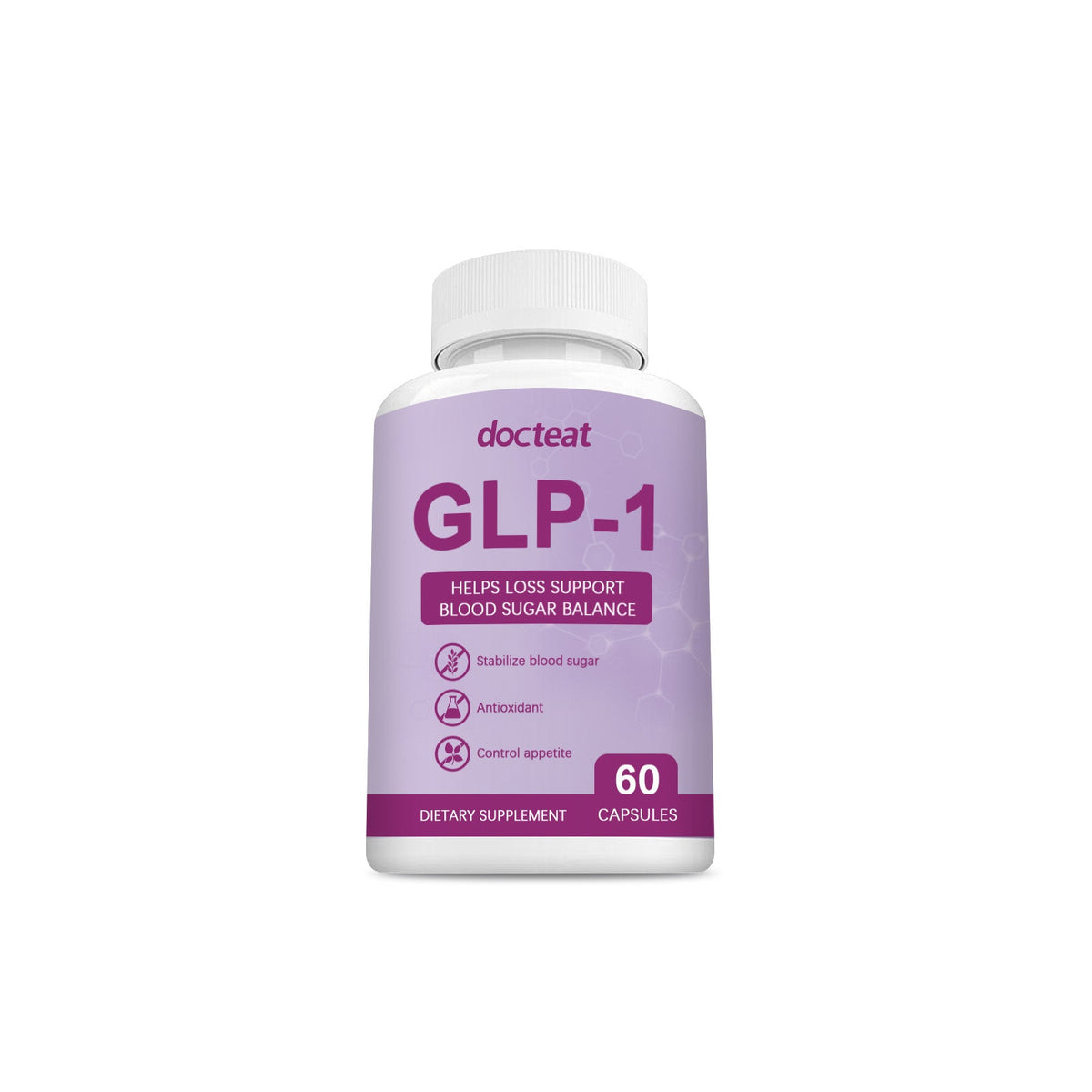 Boost Your Body Care with GLP-1 Capsules, Fat Burn, Appetite Control, Metabolism Support ,60 capsules