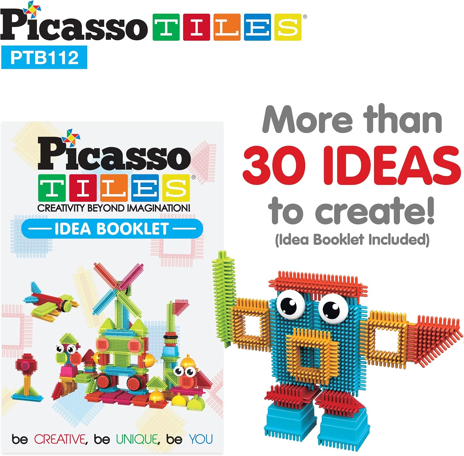 PICASSO MAG.BLOCKS HEDGHOG112PC AMZN EXC