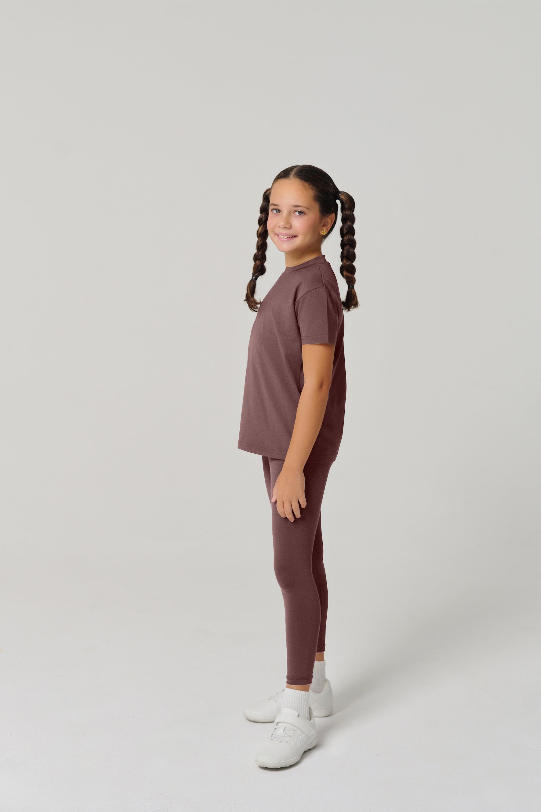 MULU Classic Unisex Kids T-shirt - Brown
