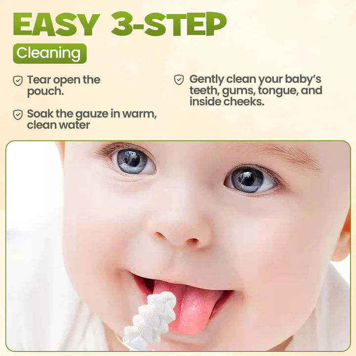 ENFANT - Gauze Baby Oral Cleaner 0+ \ 30 Sticks