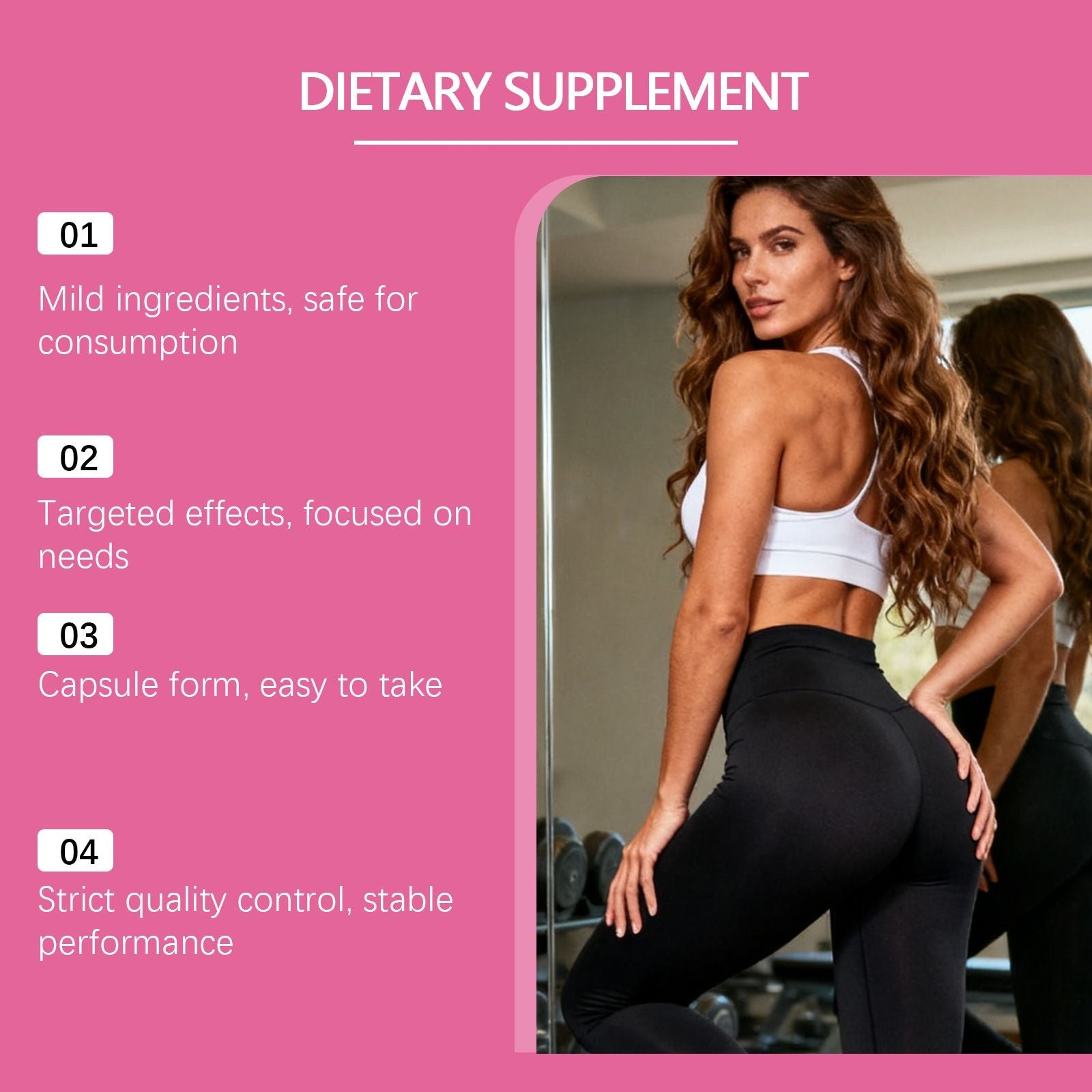 Docteat Women Wellness Capsules Daily Nutritional Supplement 60 Count