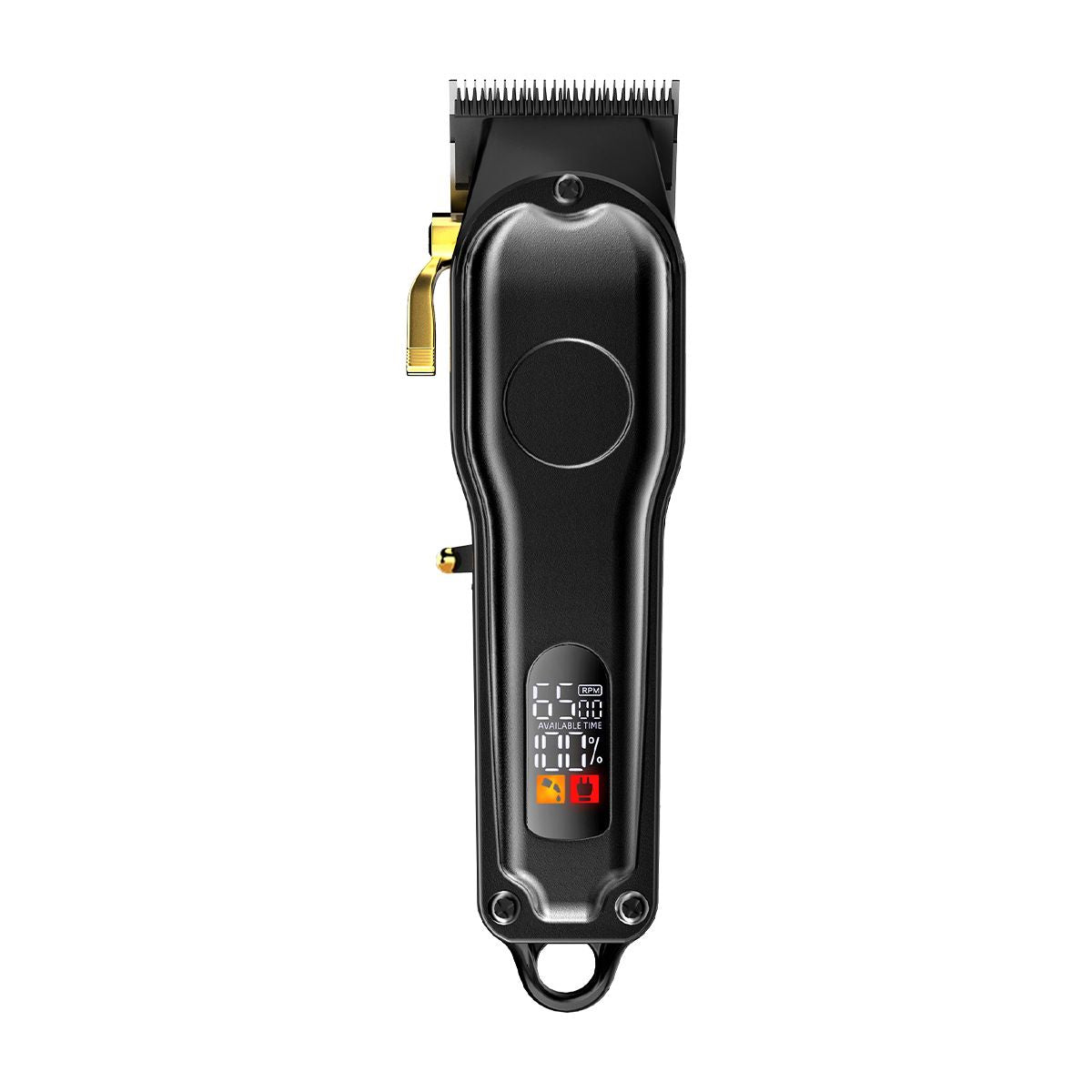 Oil Head Hair Clipper Kit with 8 Guide Combs, USB Rechargeable