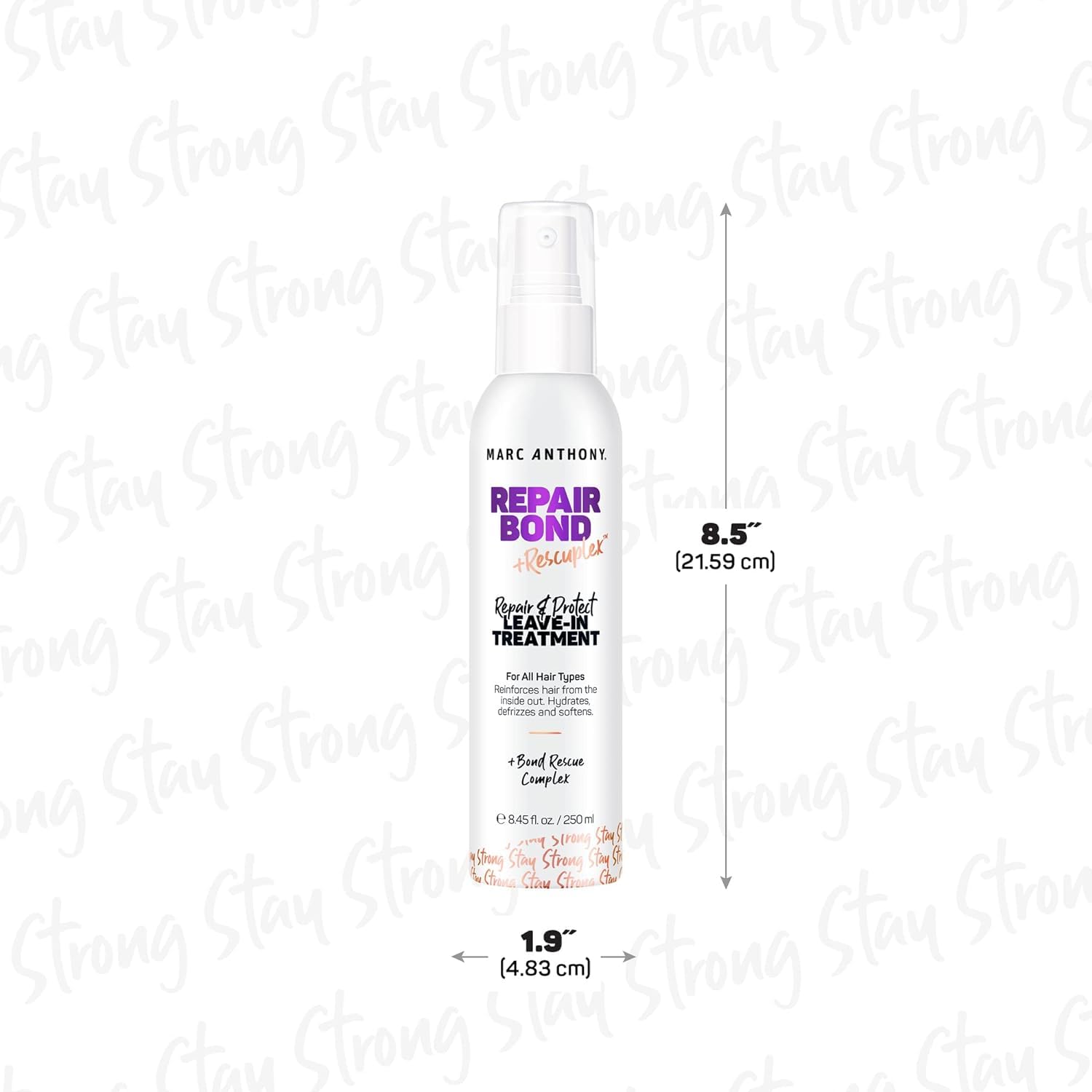 Marc Anthony Repairing Conditioner, Repair Bond +Rescuplex - Repairs, Strengthens & Maintains Bonds Within Hair - Eliminates Frizz, Flyaways & Reduce Breakage - Dry & Damaged Hair | 250Ml