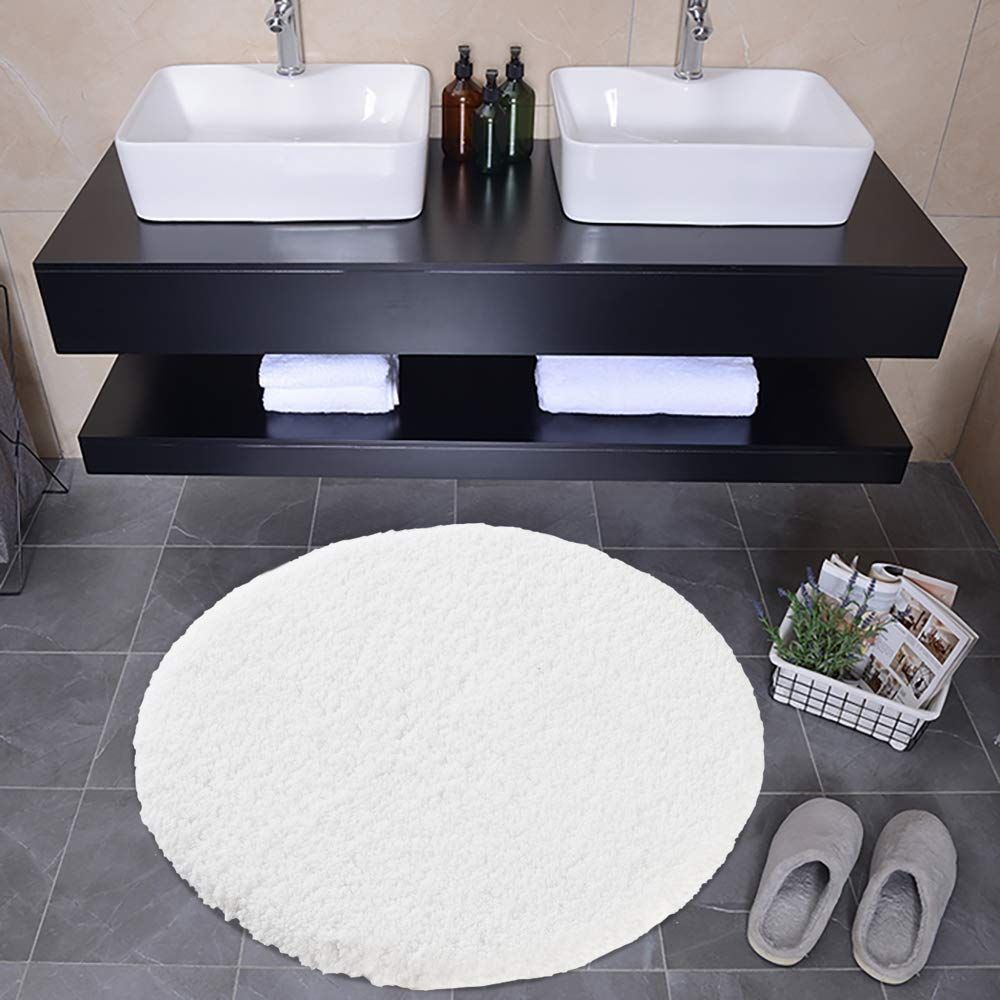 AIESY® Super Soft Modern Shaggy Anti-Slip Bath Mat for Home