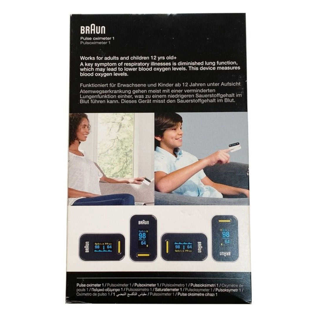 Braun Pulse Oximeter, YK81CEU