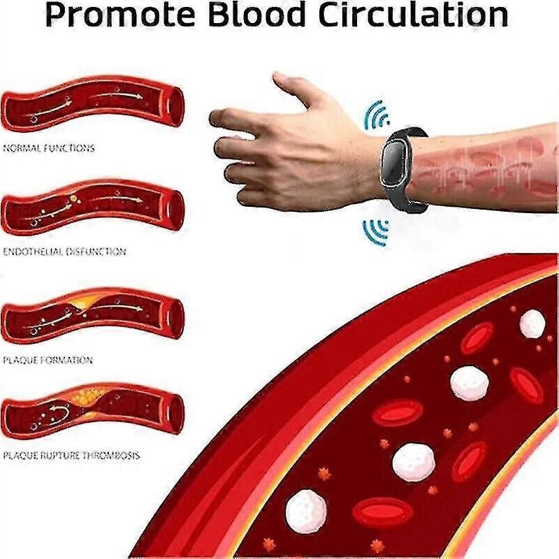 Ultrasonic High-tech Body Shape Wristband-komo Lymph Drainage Magnetic Bracelet zxin