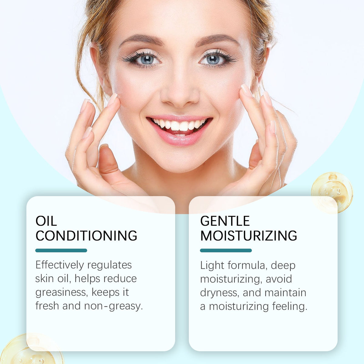 Acne Series Niacinamide Gel, Clear Skin, Oil Control, Light Moisturizer ,20g