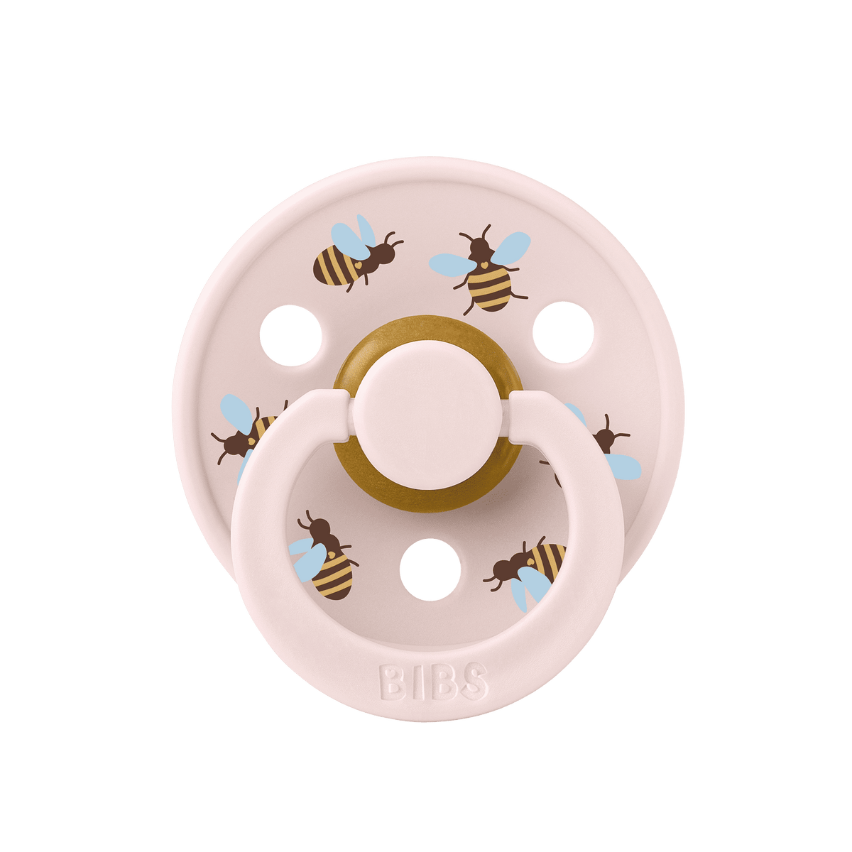 Bibs Pacifier Size 2 -Studio Colour-Ivory Mix