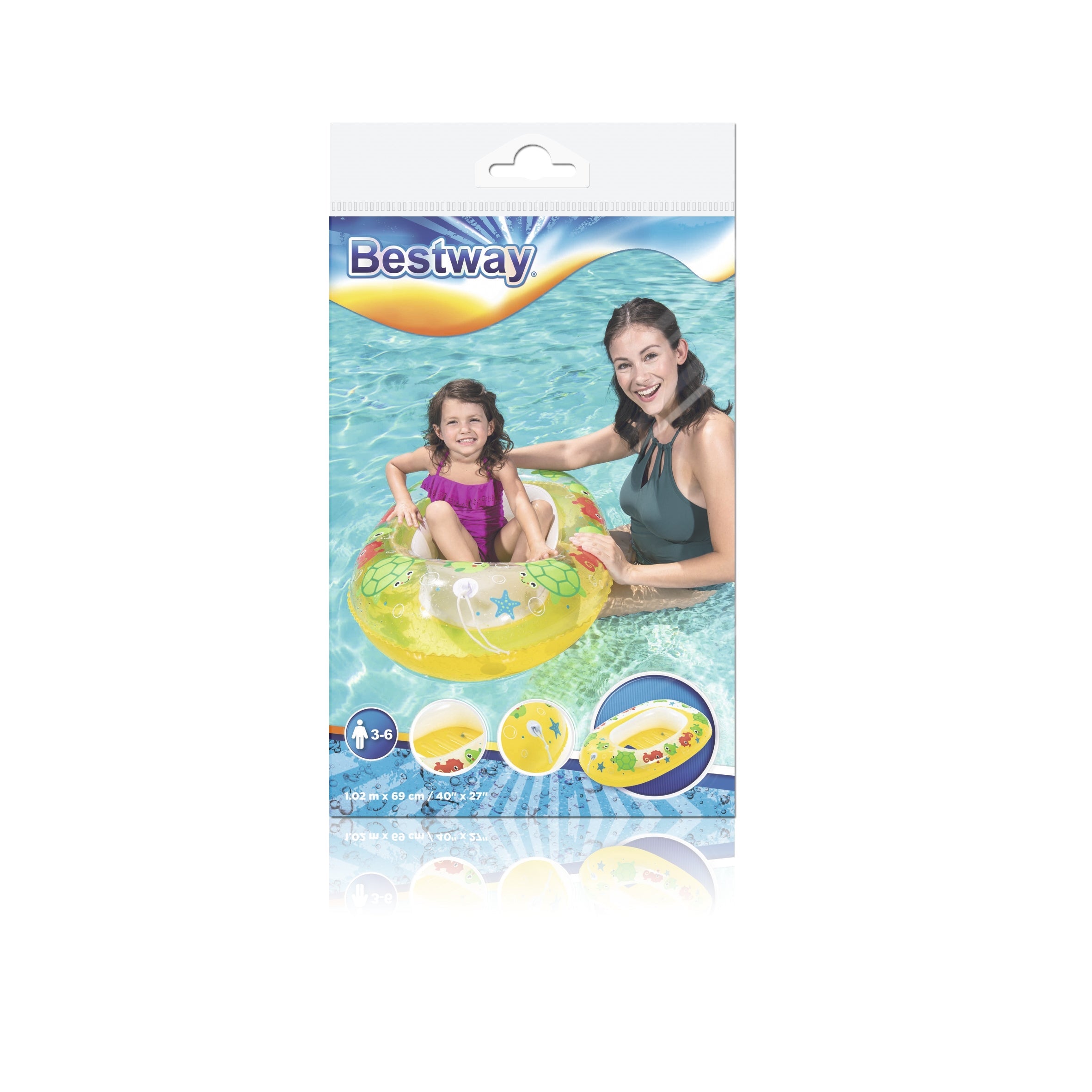 BWAY BOAT KIDDIE RAFT 102X69