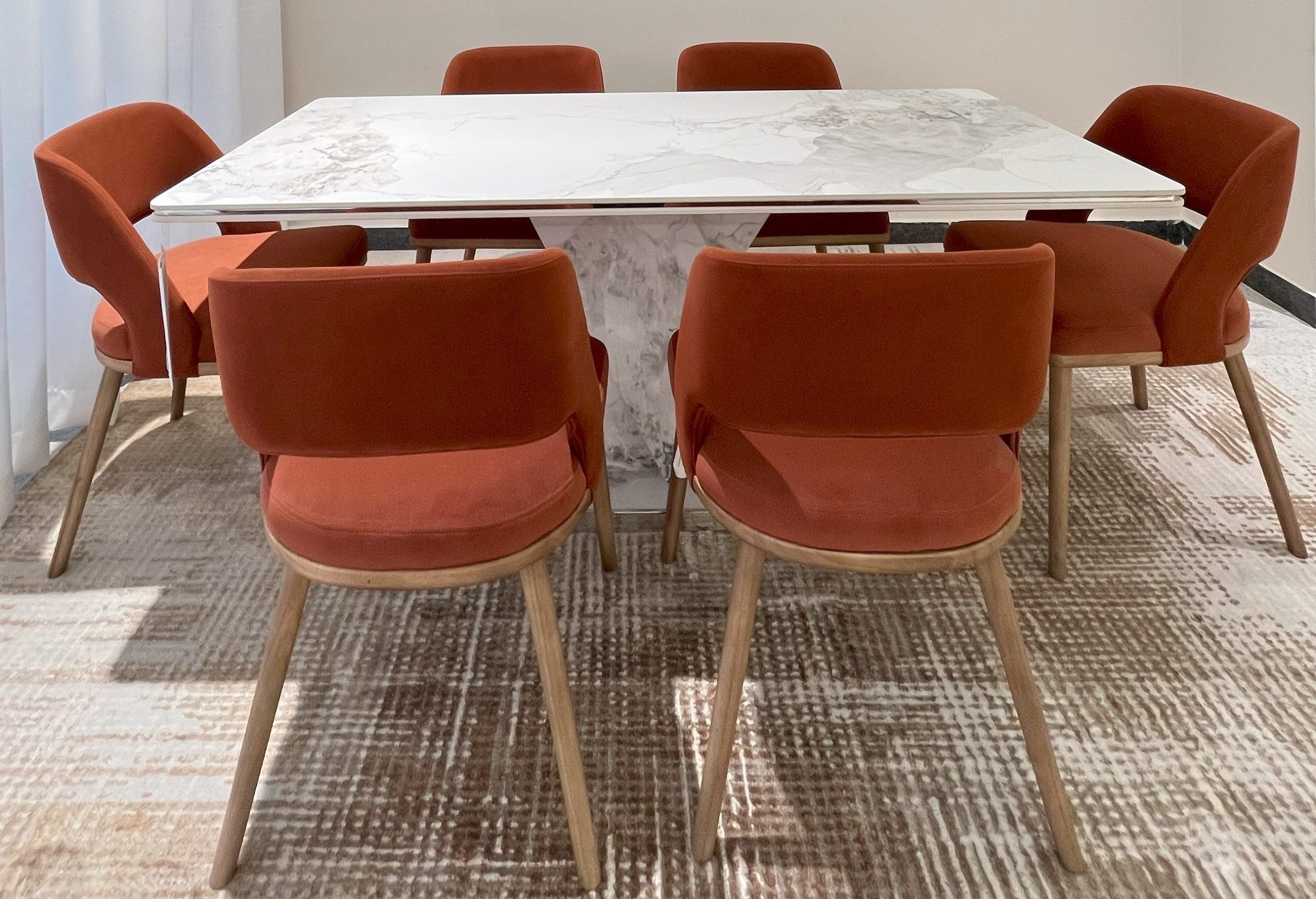 Pedestal Dining Room Set #DC-9112