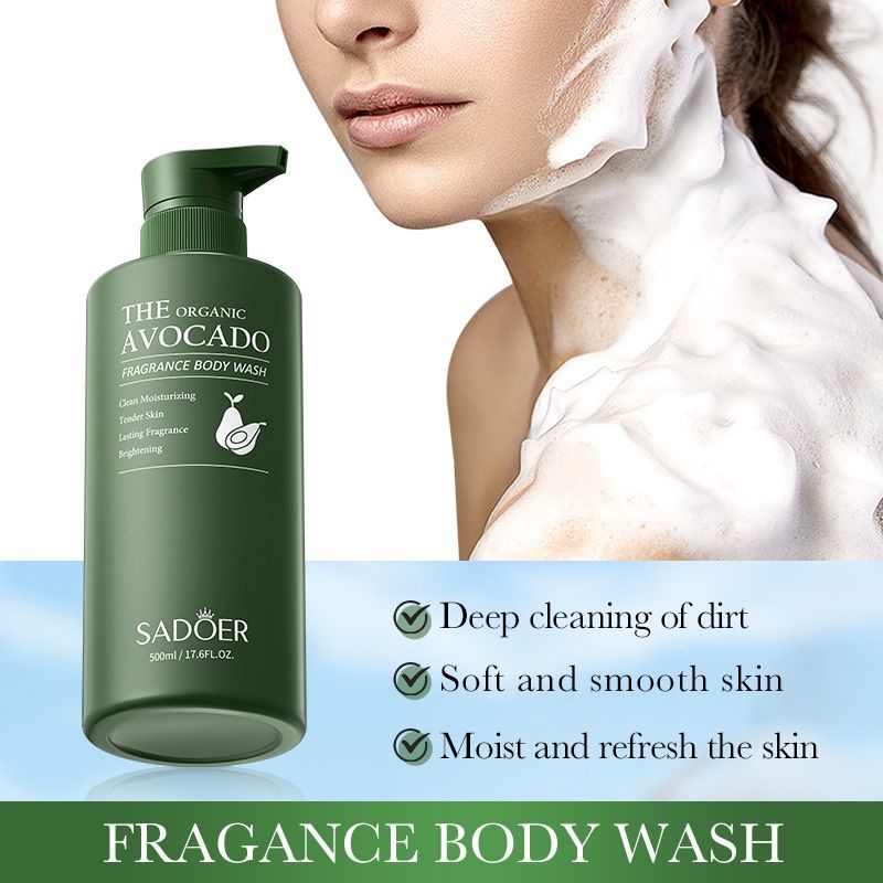 Avocado Scented Moisturizing Shower Gel with Niacinamide-001-SD11138