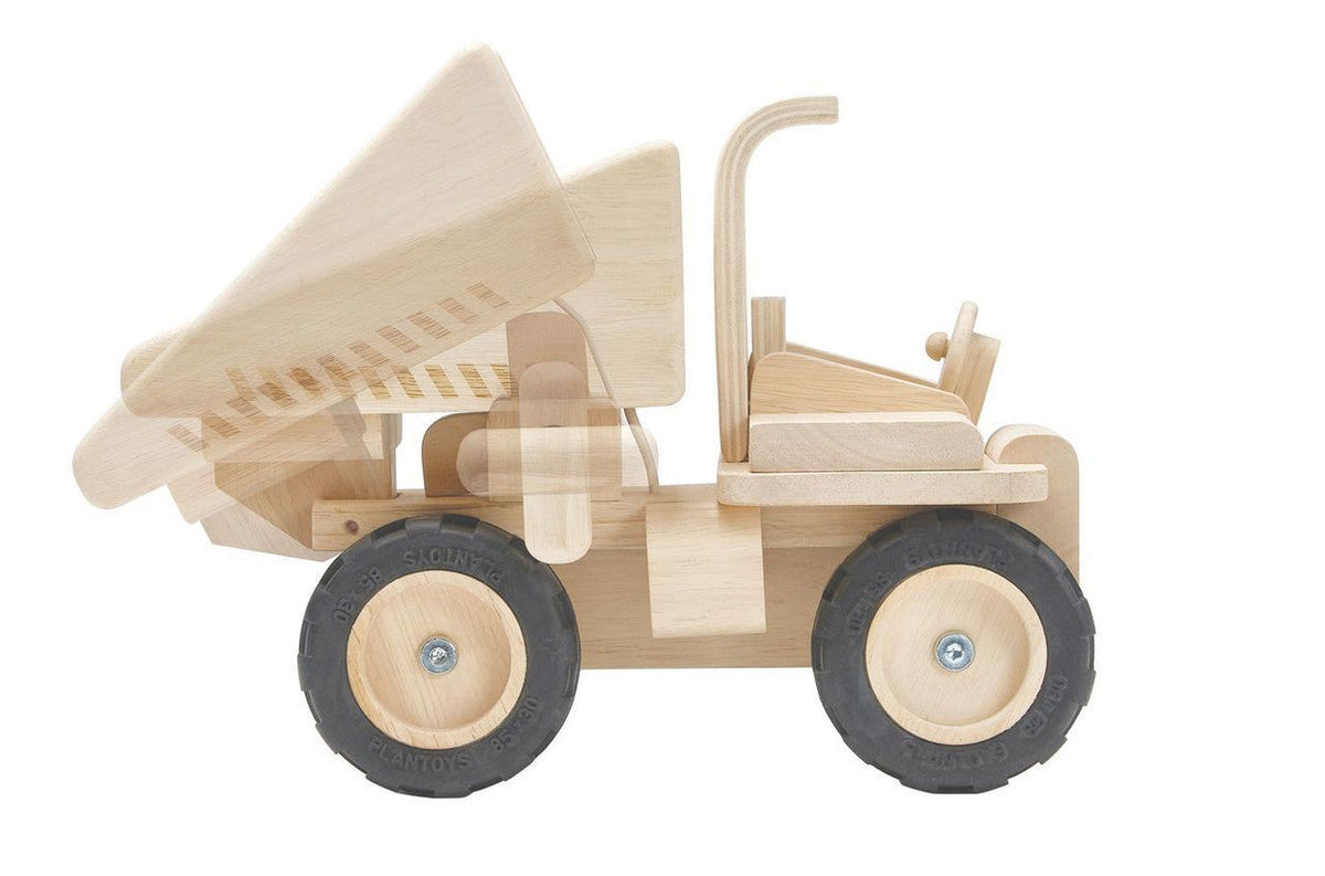 PlanToys Dump Truck — Wooden Toy Vehicle