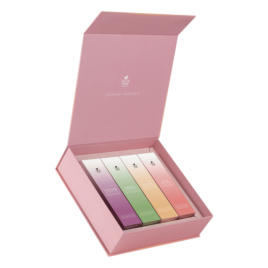 Traveling Set Room Diffuser 30ml x 4Pcs Reunrom Floral & Fruity