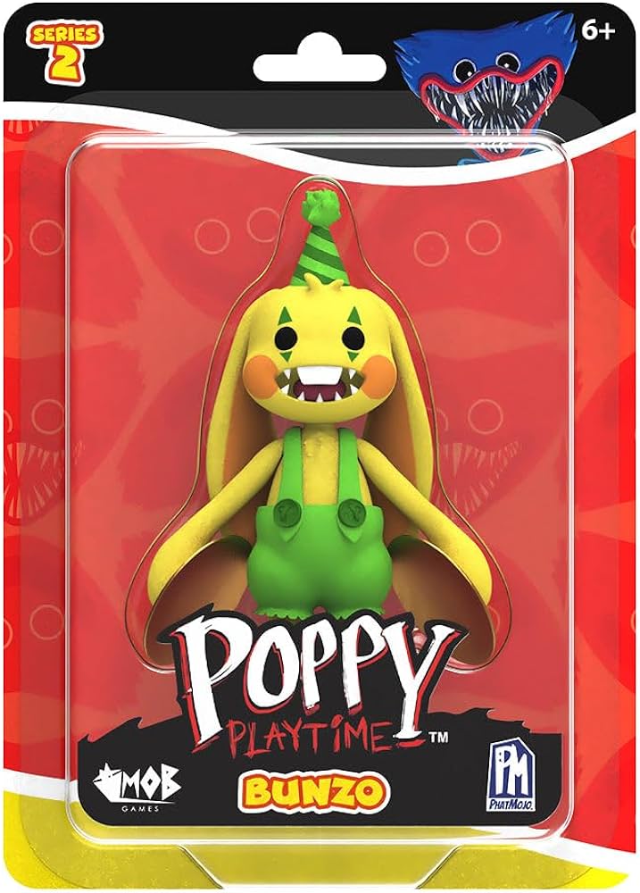POPPY PLAYTIME ACTION FIG. S2 BUNZO 5"