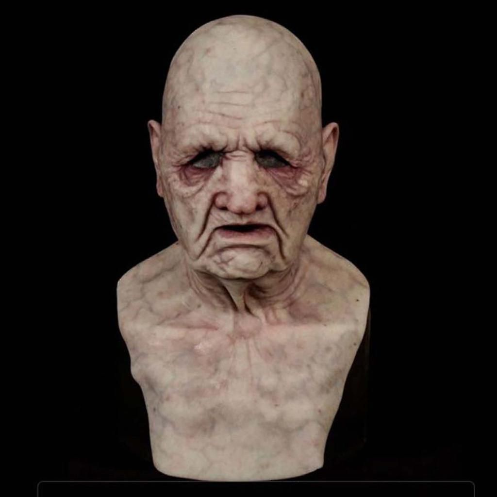 Mardi Gras Mask Another Me-the Elder Holiday Funny Masks Supersoft Old Man Adult Mask