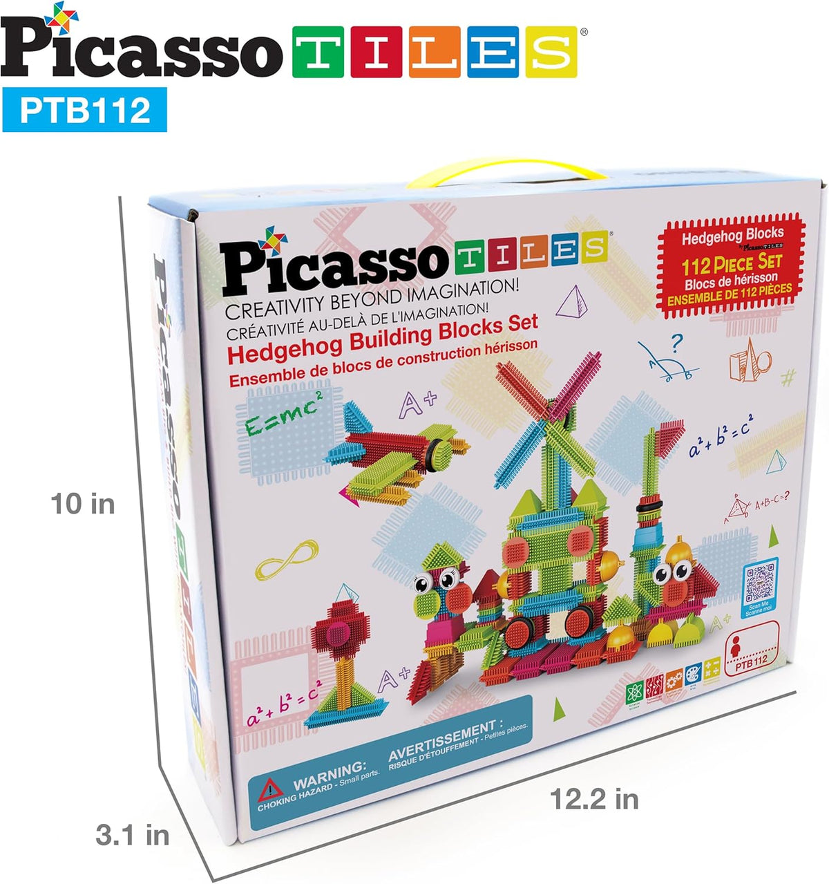 PICASSO MAG.BLOCKS HEDGHOG112PC AMZN EXC