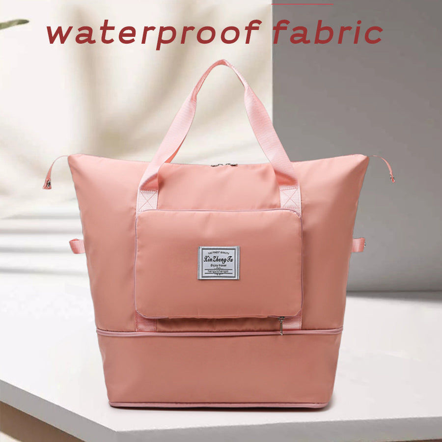 Waterproof Travel Folding Handbag - Compact, Durable & Portable Tote for Travel & Everyday Use