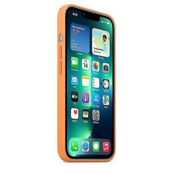 Silicone Phone Case For iPhone 13 Pro Max - Supports MagSafe Charging and Animation Alerts