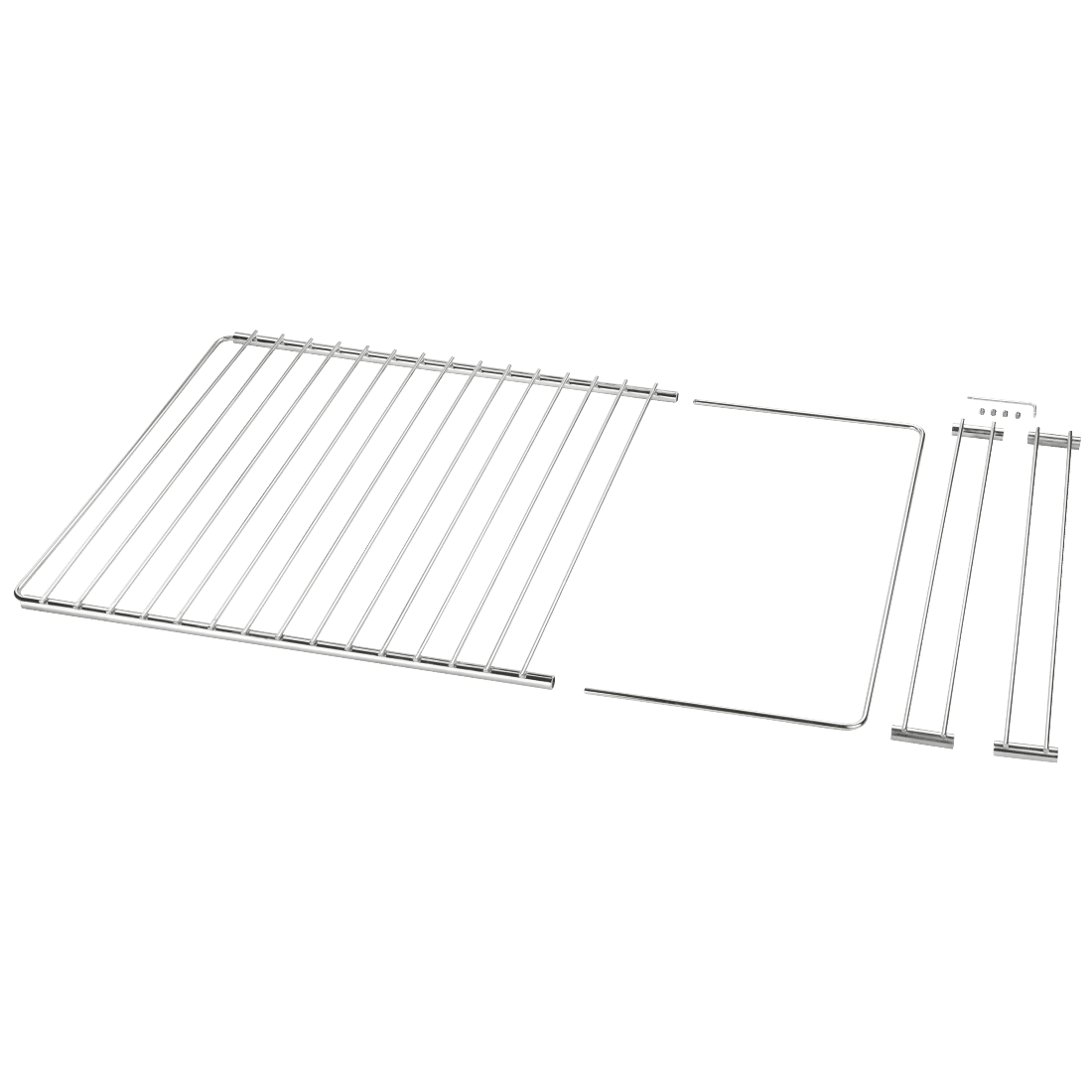 XAVAX 111395 Oven Grid, 39 x 35 cm, extendable up to 65 cm, incl. extension