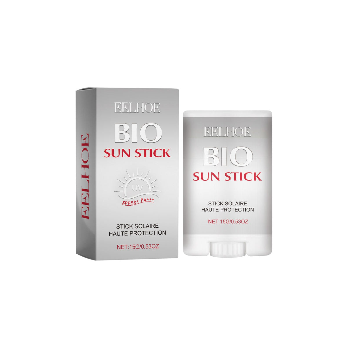Bio Sun Stick Defense SPF 50, Brightening, Moisturizing, Waterproof, Fast Film Formation ,15g