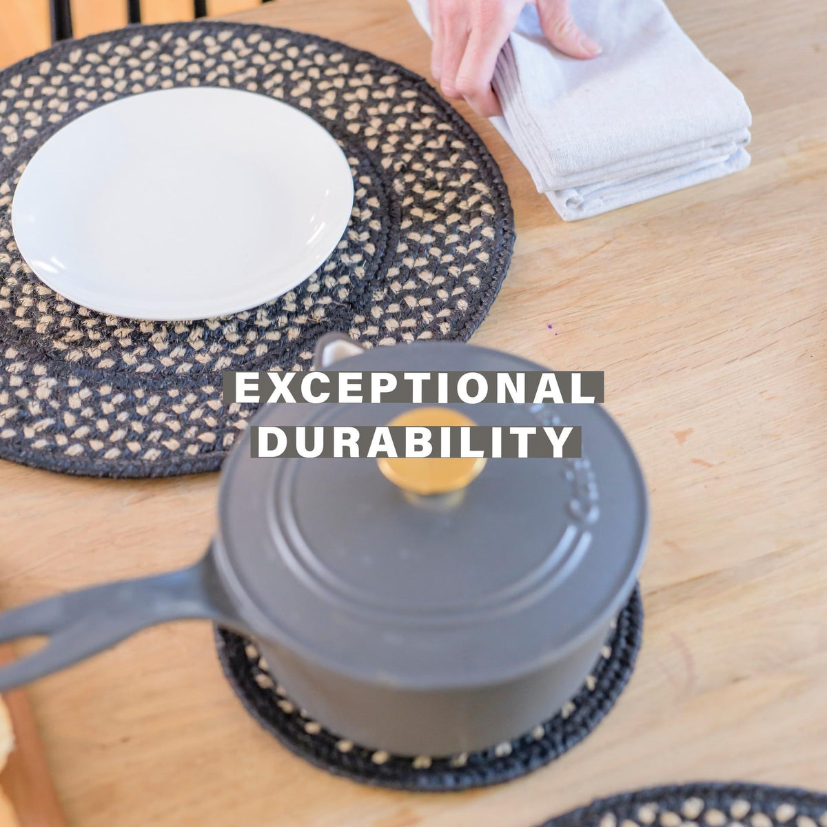 Set of 6 Manchester Oval Placemats for Table