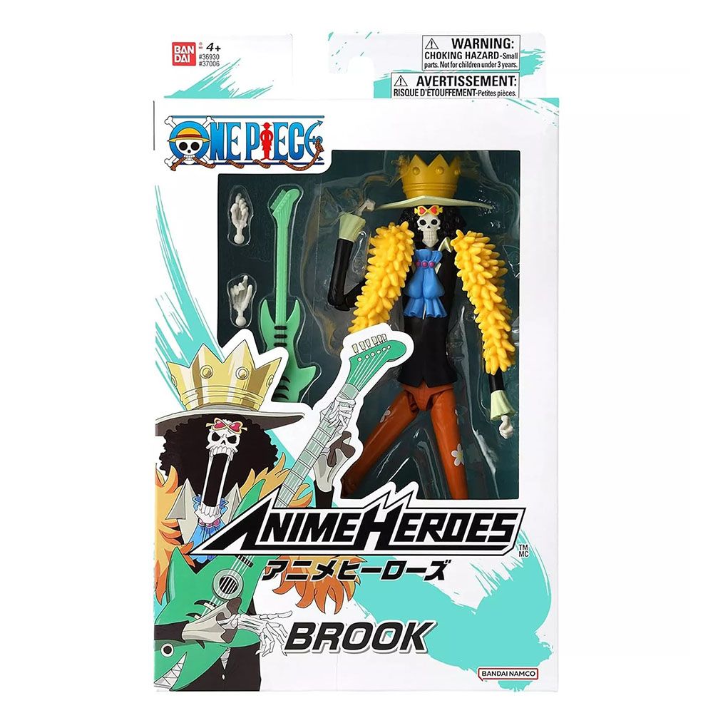 ANIME HEROES ONE PIECE BROOK 7"