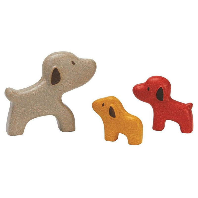 PlanToys Dog Puzzle — Wooden Family Puzzle